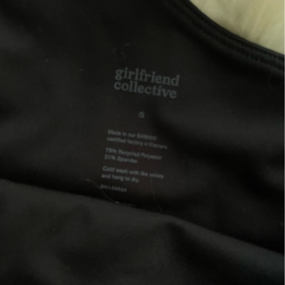 Girlfriend Collective One Shoulder Sports Bra Small NWOT - Picture 2 of 2